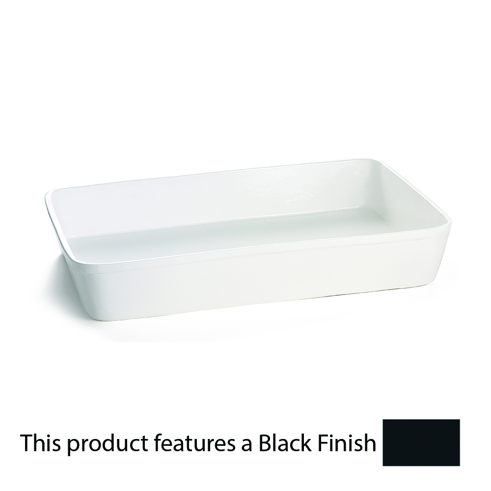 CASSEROLE DISH 15QT BLACK