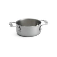 TableCraft CW2052 Induction Mini Casserole, 2 Handles,
Aluminum/Stainless Steel - 16 oz