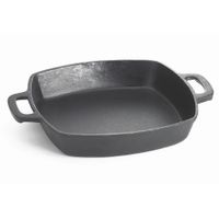 TableCraft CW30114 Fry Pan, Square, Pre-Seasoned, Cast Iron
- 2-1/3 qt