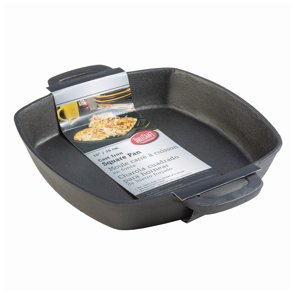 10x10 SQUARE PAN CAST IRON