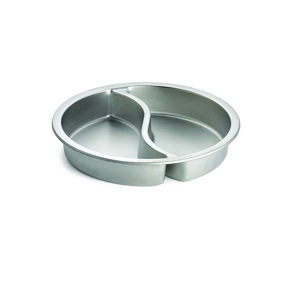 2 COMPT ROUND CHAFING DISH
