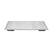TableCraft CW6420WV Hot Well Cover, Full Size, Aluminum,
Wave Pattern - 13-1/2" x 21-5/8"