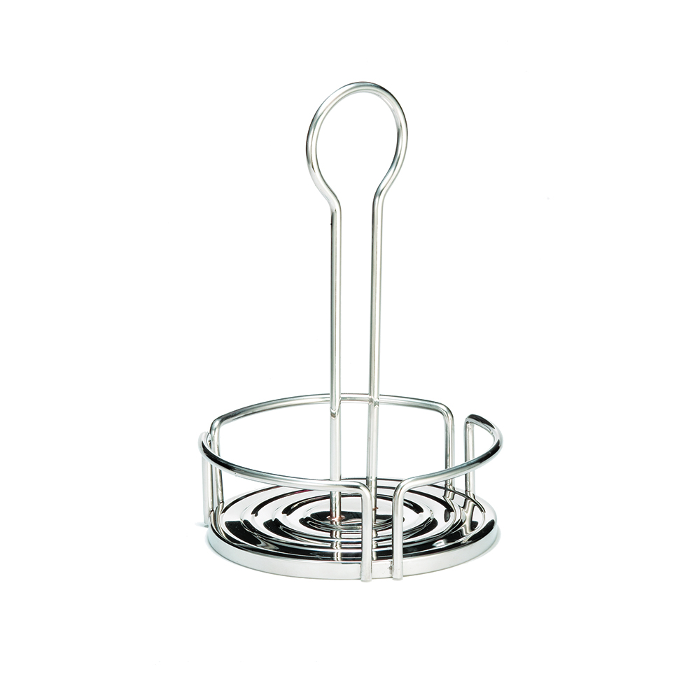 VERSA CONDIMENT RACK 6"DIA S/S