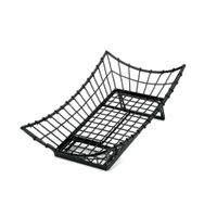 TableCraft GMT2113 Grand Master Transformer Collection
Transformer Basket, Black Powder Coated Metal - 21" x 13" x
5-1/2"