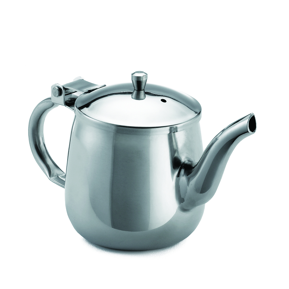 GOOSENECK 10oz TEAPOT S/S