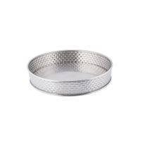 TableCraft GPSS8 Brickhouse Collection Serving Platter,
Brick Pattern Texture, Stainless Steel - 8-1/2" x 1-1/2"