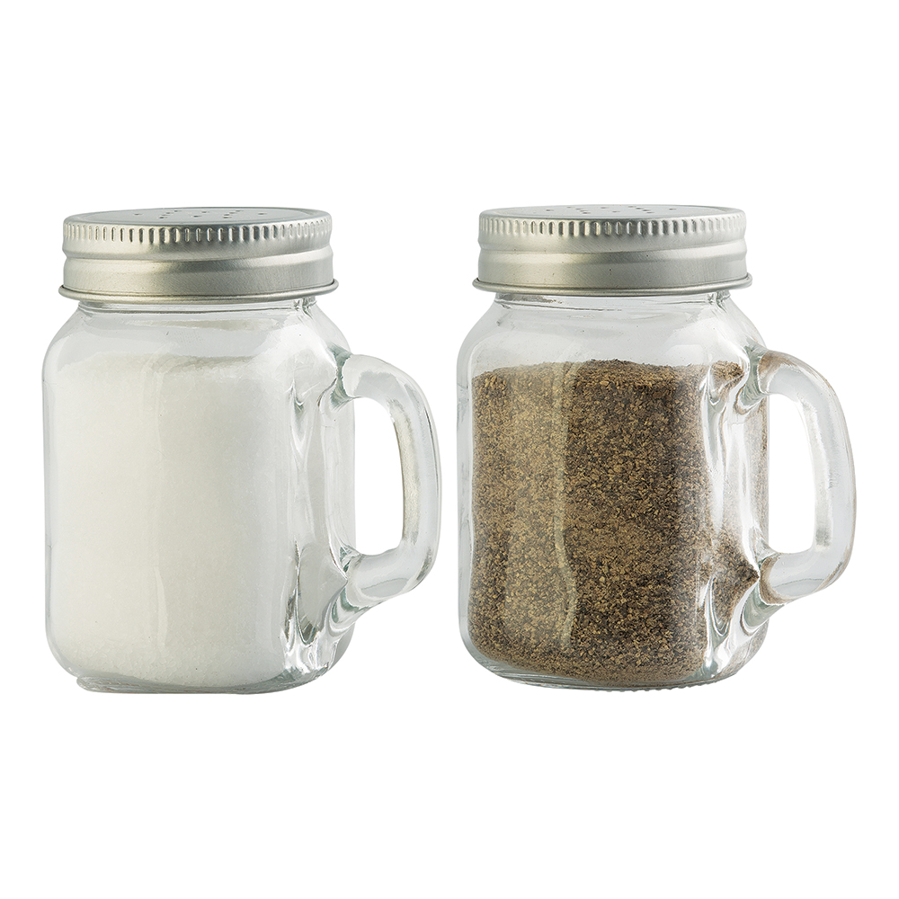 MASON JAR SALT & PEPPER SHAKER