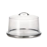 TableCraft H820P Cake Plate Only, Stainless Steel - 13" x
1-1/4"
