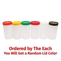 TableCraft JC1032A Pourmaster Backup Unit, Random
Color-Coded Caps, Polyethylene - Quart Size