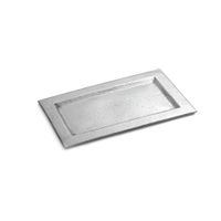 TableCraft R169 Remington Collection Tray, Rice Pattern,
18/8 Stainless Steel - 15-1/2" x 9-1/4"