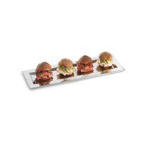 TableCraft R247 Remington Collection Tray, Rice Pattern,
18/8 Stainless Steel - 23-1/2" x 7-1/4"