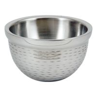 TableCraft RB53 Remington Collection Bowl, Rice Pattern,
Stainless Steel - 14 oz