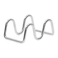 TableCraft TRW12 Taco Taxi, Stainless Steel - 1-2 Tacos