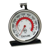 Taylor 5932 Oven Thermometer, Stainless Steel - 3 1/4"