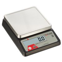 Taylor TE10FT Digital Portion Control Scale, Stainless Steel
- 11 Lb