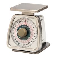 Taylor TS25KL Mechanical Portion Control Scale, Stainless
Steel - 25 Lb