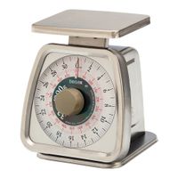 Taylor TS32 Mechanical Portion Control Scale, Stainless
Steel, Rotating Dial - 32 oz