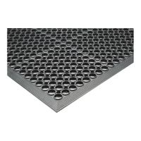 Notrax T14U0035BL T14 Tek-Tough Jr. All-Purpose Mat, Black,
Rubber - 5' x 3'