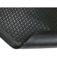 Notrax T29U0035BL T29 Ridge Scraper Mat, Black, Rubber - 5'
x 3'