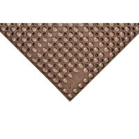 Notrax T12U3929BR T12 San-Eze Anti-Fatigue Mat, Brown,
Rubber - 39" x 29"