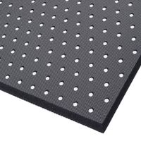 Notrax T58S3660BL Superfoam Perforated Mat, Black, Foam -
60" x 36"