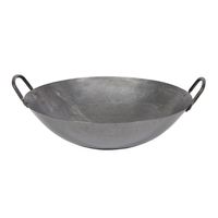 Town Food 34714 Hand Hammered Cantonese Wok - 14"