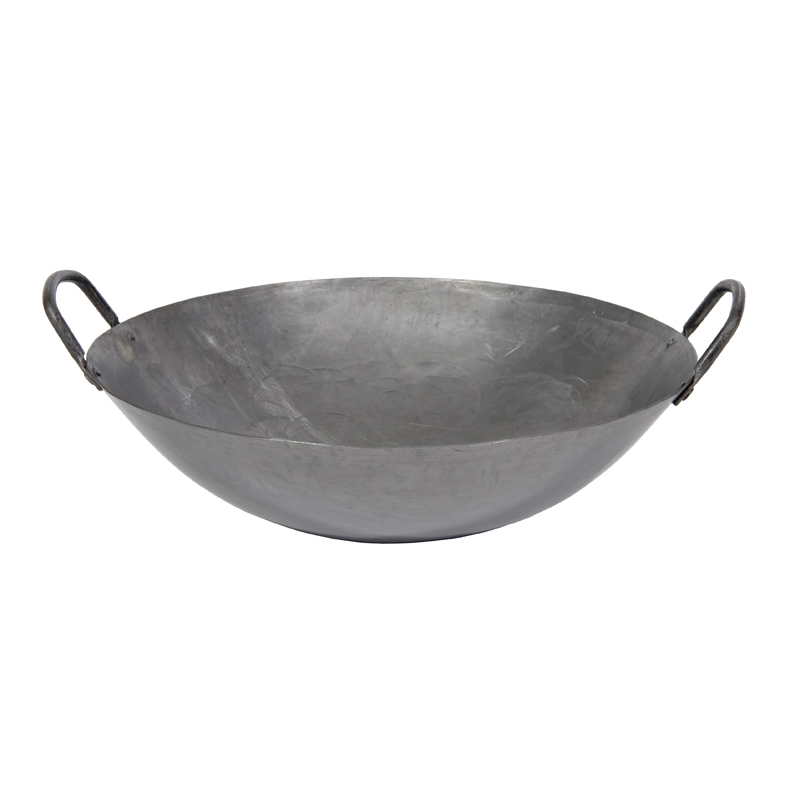 14"  STEEL WOK