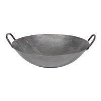 Town Food 34716 Hand Hammered Cantonese Wok - 16"