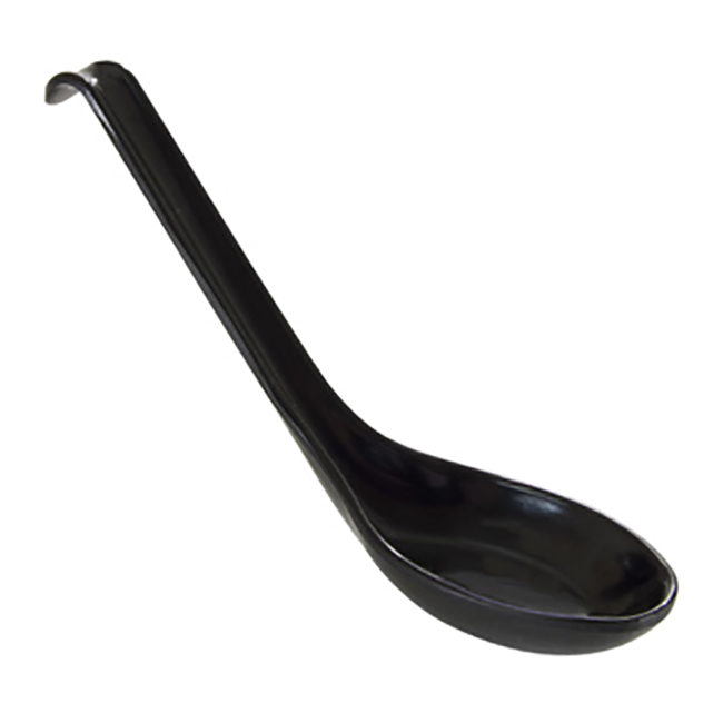 SOUP SPOON 5/8OZ BLACK(5)