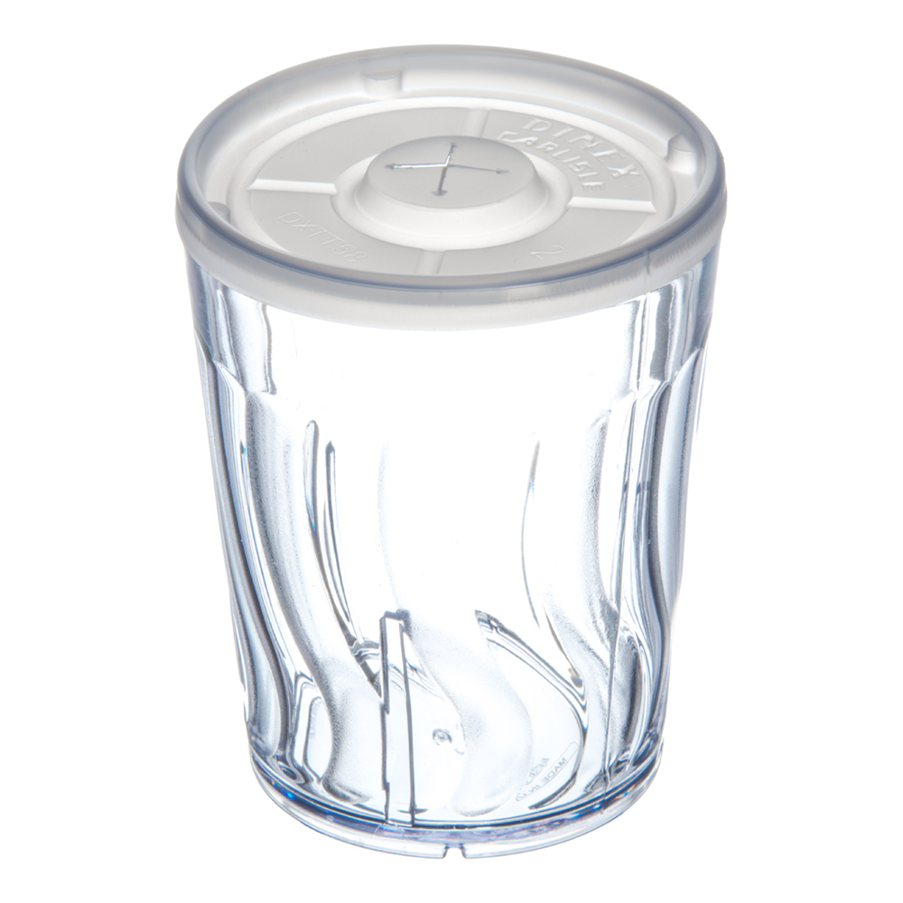 12OZ TUMBLER PLSTC CLR (6)