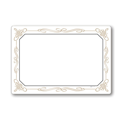 TRAY LINER 13X19 BLK/GLD (1M)