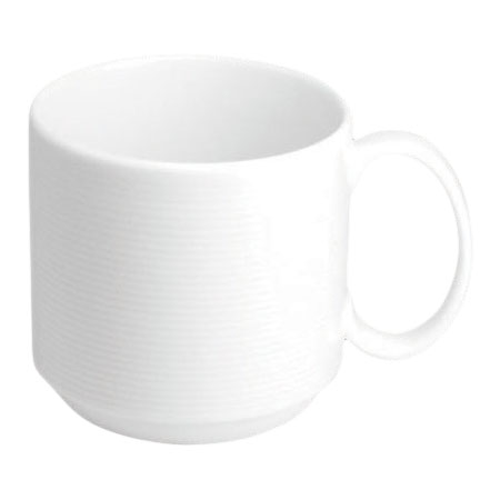 WISH 10OZ STACKABLE MUG WHT(2)