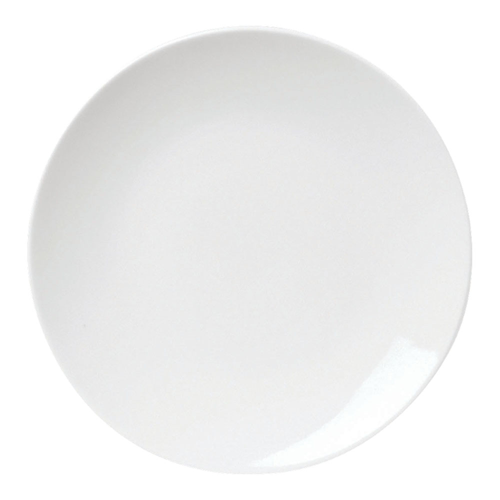 SIMPLE 12" COUPE PLATE WHT (1)