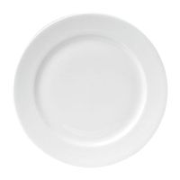 Steelite 6352MP42 Simple Plus Flat Plate, White, Porcelain -
6-1/2"