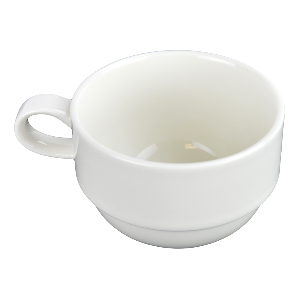 SIMPLE 8OZ STACKABLE CUP WHT(2