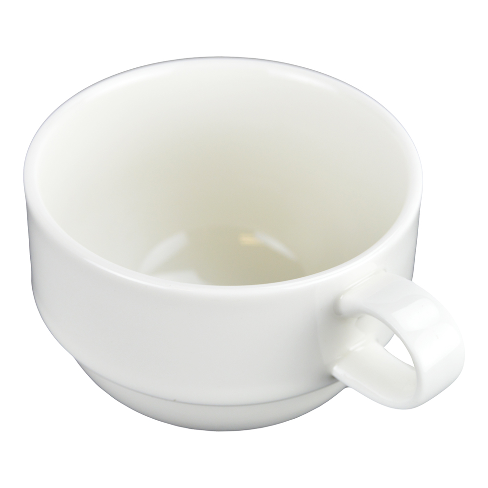 SIMPLE 8OZ STACKABLE CUP WHT(2