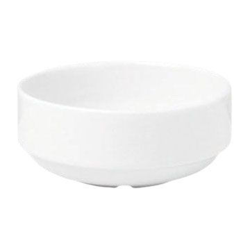 SIMPLE 4" STACKABLE BOWL WHT(2