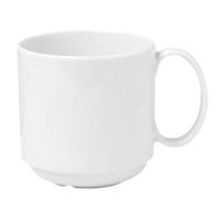 Steelite 6352MP59 Simple Plus Stack Mug, White, Porcelain -
10 oz