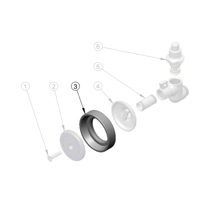 RUBBER BUMPER for B-0107 (50)