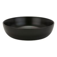 10 Strawberry Street WM-6-BLK Wazee Matte Serving Bowl,
Black, China - 48 oz *Factory Discontinued*