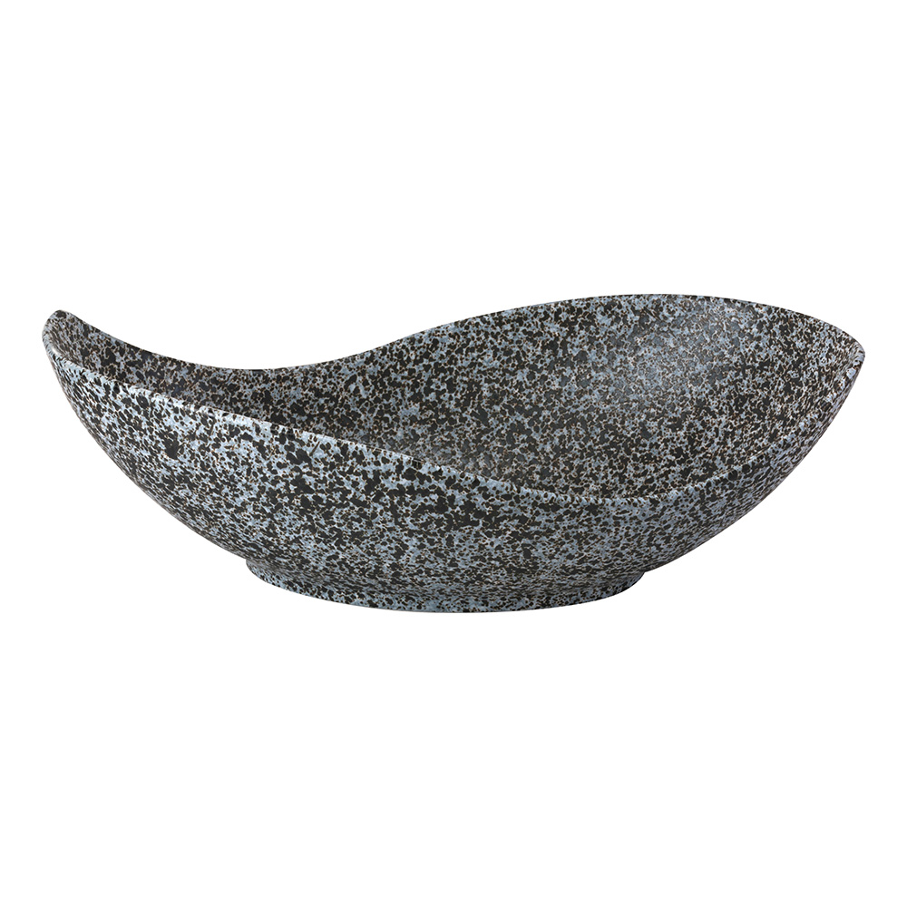 64 OZ CANOE BOWL GRANITE