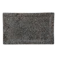 10 Strawberry Street WTR-17-11REC-G Whittier Gemstones
Rectangular Platter, Granite, Porcelain - 17-3/4" x 10-5/8"