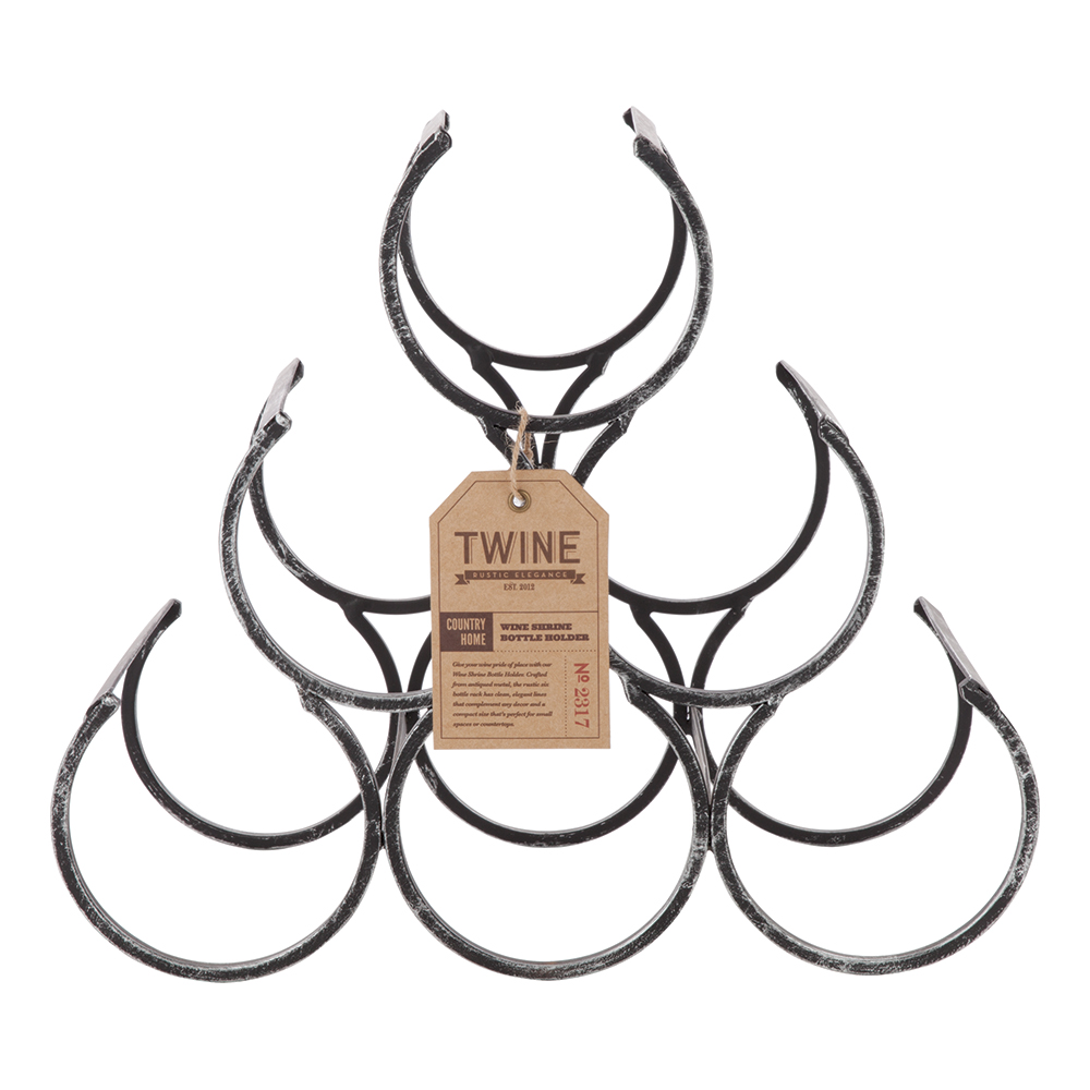 WINE RACK METAL 6 BTL (2)