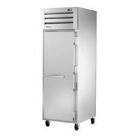 True Mfg STG1F-1S-HC Spec Series Freezer, Reach-In,
One-Section, Stainless Steel/Aluminum - 27-1/2" x 33-3/4" x
77-3/4"