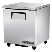 True Mfg TUC-27-HC Undercounter Refrigerator, 1-Door, HC,
Left Hand, Stainless Steel - 27-5/8" x 30-1/8" x 29-3/4"