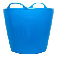 Gorilla Tub, Medium, Blue, Plastic - 6.9 gal