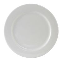 Tuxton China ALA-120 Alaska Plate, Wide Rim, Porcelain
White, China - 12"