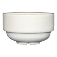 Tuxton China BEB-080 DuraTux Stackable Soup Cup, Eggshell,
China - 8 oz