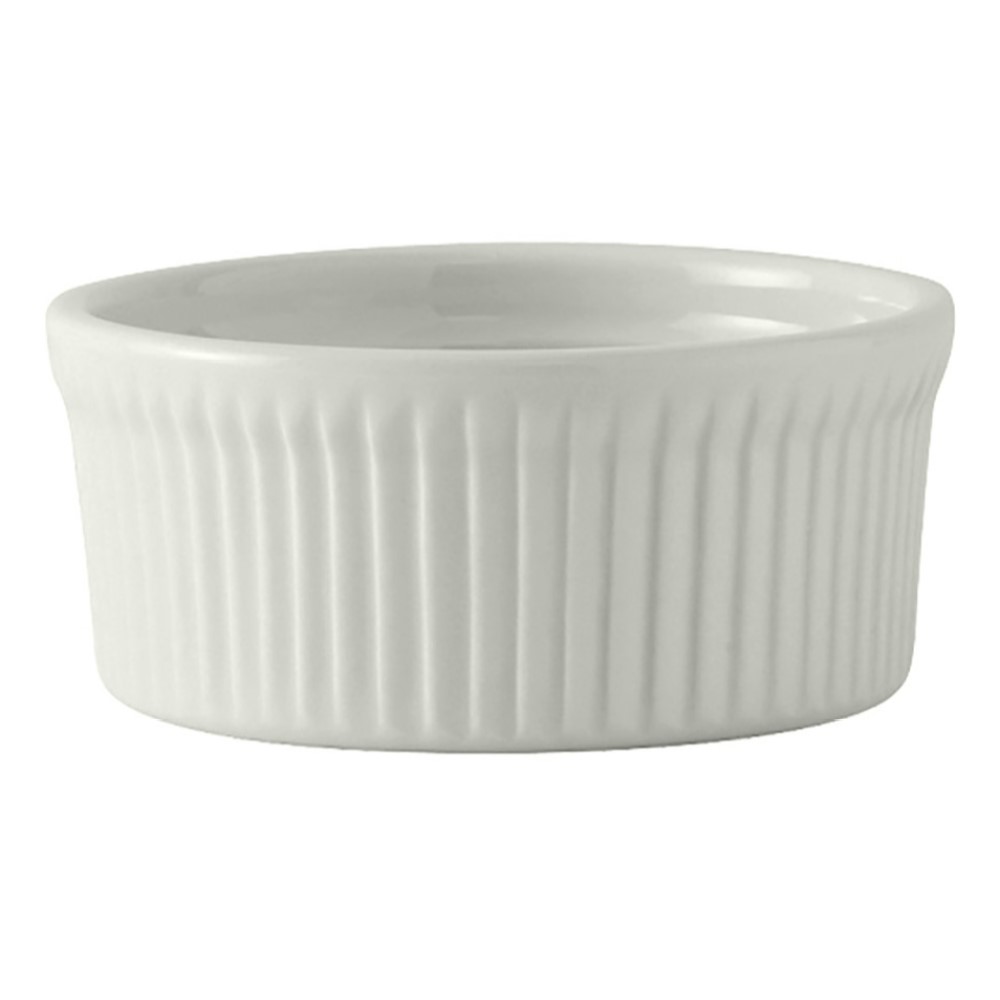 SOUFFLE DISH 10 OZ WHITE