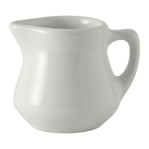 3.5 OZ CREAMER PITCHER WHT (1)